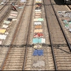 Only in India: Drying Clothes by Trains